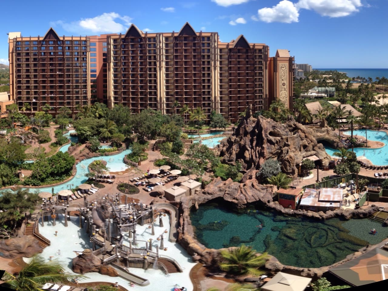 View of Aulani Resort Transportation on Oʻahu