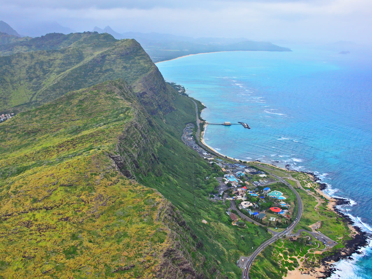 View of Sea Life Park on Oʻahu