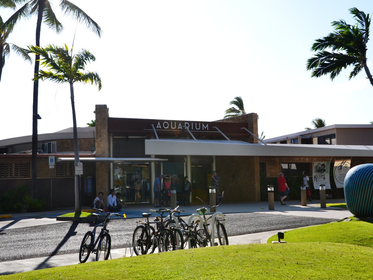 View of Waikīkī Aquarium on Oʻahu